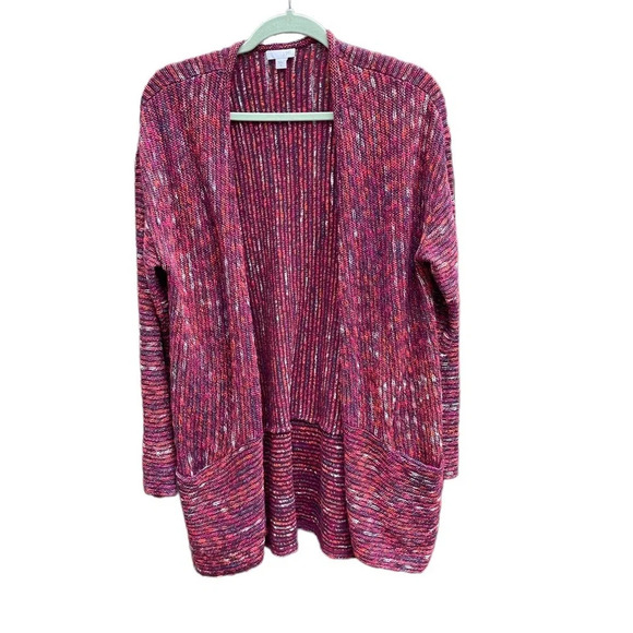 J JILL COLORFUL CARDIGAN - Picture 1 of 6